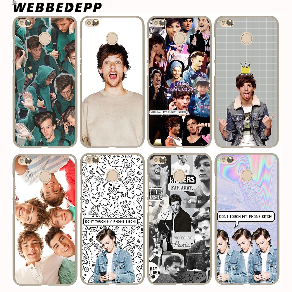 WEBBEDEPP Louis Tomlinson Case for Xiaomi Mi 8 SE A1 5S 6 Redmi 4A 5A 4X 5 Plus Note 5 Pro 4X