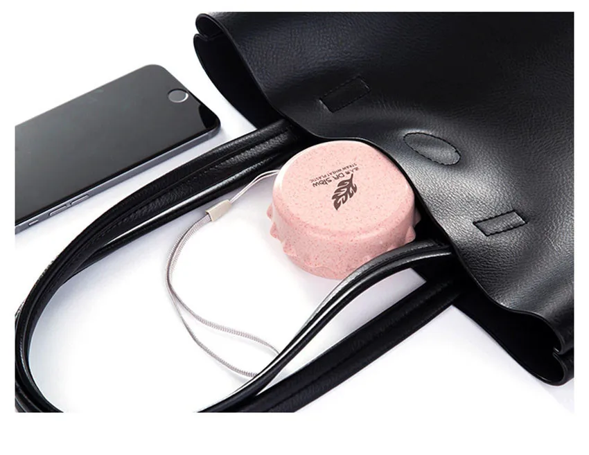 Portable Straw Wheat Plastic Telescopic Drinking Collapsible Folding Cup