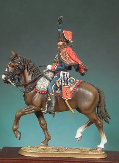 Французский 4 й Hussar (1813) 54 мм|hussar| |