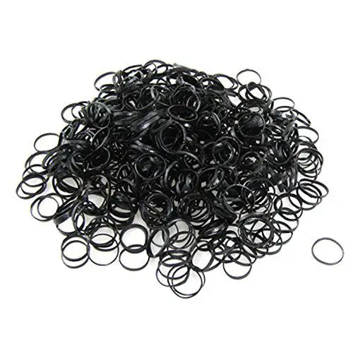 

HobbyLane High Quality One-time Band Ring Rubber Bands Strong Elastic Ladies Hair Ponytails Braiding Rubber Band Pack