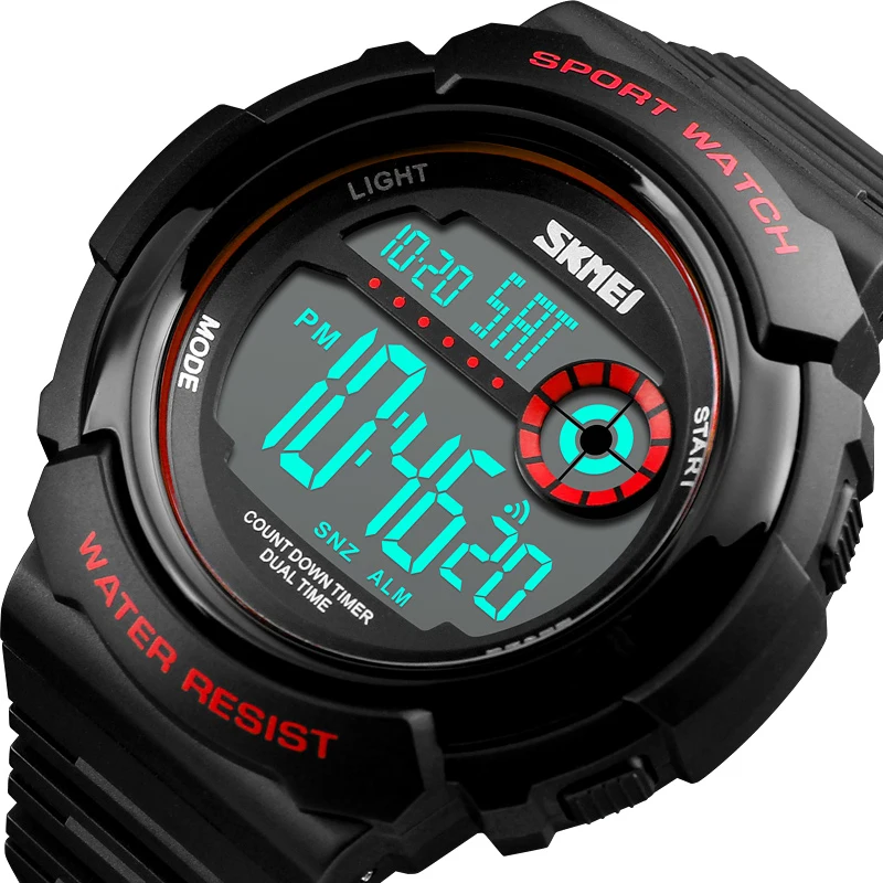 mens sports watch with stopwatch