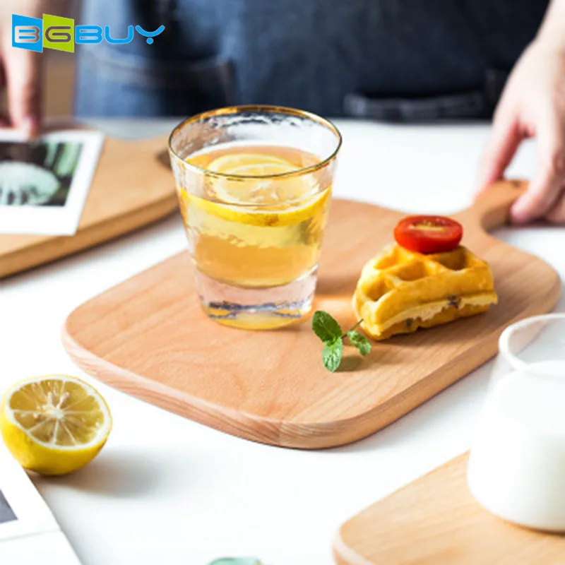 

Japanese Style Natural Wood Vegetable Fruit Chopping Cutting Board,26.5*16*1.5cm/33*20*1.5cm/36*19*1.5cm/41*12*1.5cm