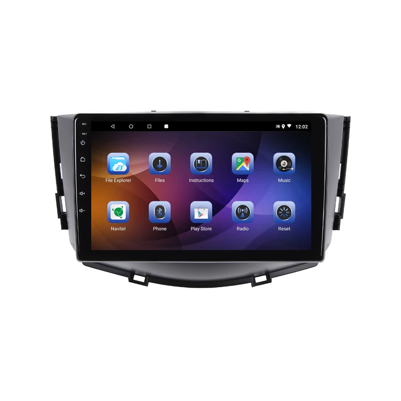 " 4G ram 8 ядер Android автомобильный DVD gps навигатор для Lifan X60 2011- аудио стерео автомобильное радио головное устройство bluetooth wifi