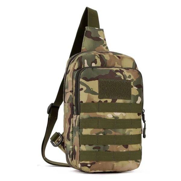 CityCamouflage Новая мужская водонепроницаемая 1000D нейлоновая нагрудная сумка, военная дорожная сумка для верховой езды, сумка-мессенджер на плечо, Мужская тактическая армейская нагрудная сумка - Цвет: CityCamouflage