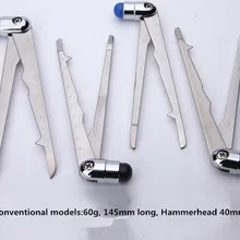 304 нержавеющая стальной кронциркуль рефлекторный молоточек для диагностики неврологического осмотра перкуссионный молоток