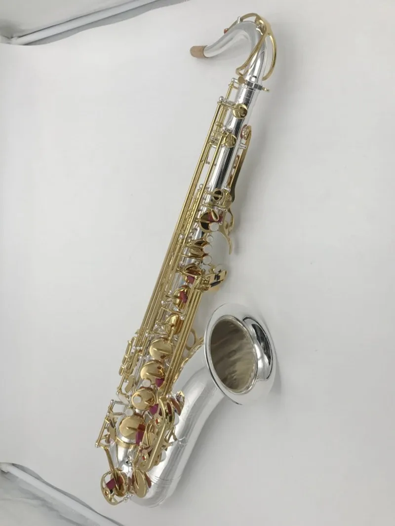 Buy 2018 Original silver Tenor Saxophone Saxophone