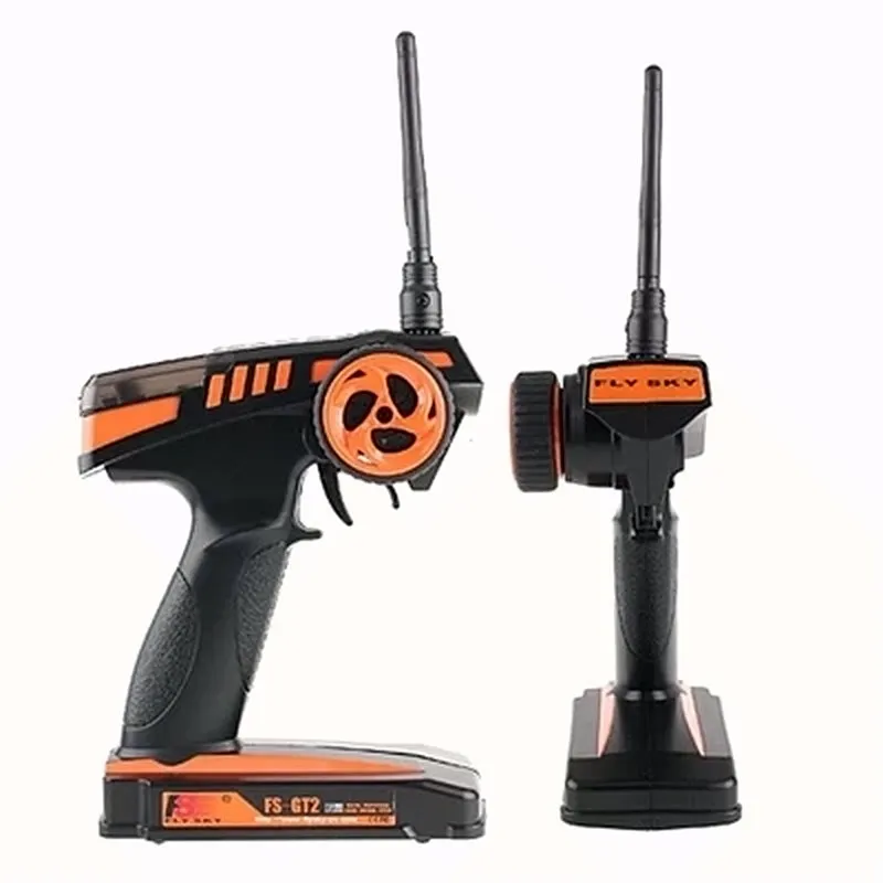 Радиоконтроллер FATJAY FlySky 2 4G канала передатчик RC (2 канала) и приемник для FS GT2 (3