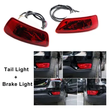 

LED Rear Fog Light Kit w/LED Bulbs, Rear Foglamps, Wirings Strobe Brake For 2011-2015 Jeep Grand Cherokee WK2, Compass, Patriot