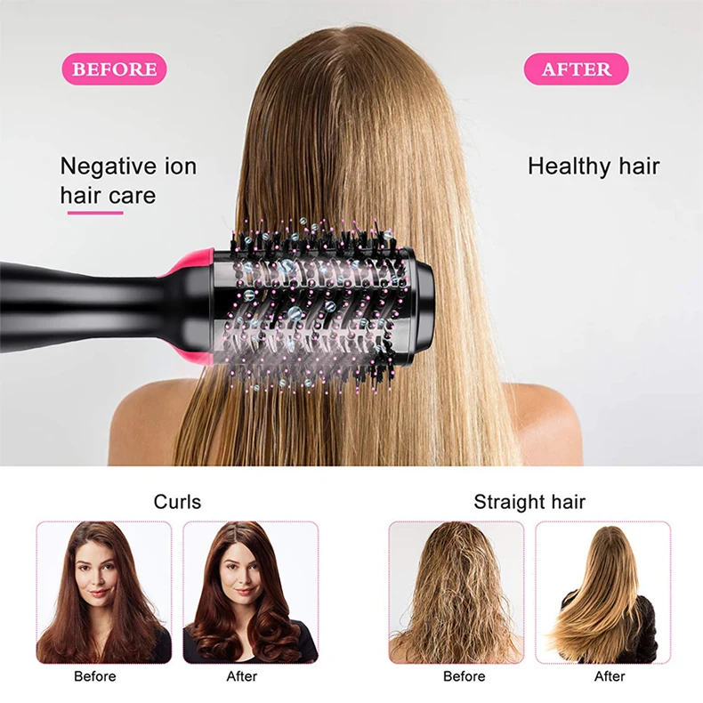 de cabelo, nutrição de íon negativo cabelo liso,