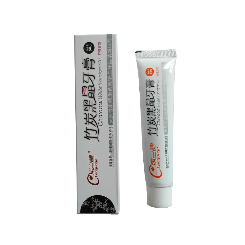 

1 New Piece Bamboo charcoal black crystal Natural Activated Adult Toothpaste Oral Hygiene Tooth Whitening Toothpaste Oral Care