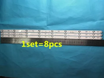 

3pcs x LED Backlight Strip for So ny 32"TV for SAM SUNG_2014_SONY_DIRECT_FIJL_32V_A3228_8LEDs_REV1.2_140404 8-LEDs 612mm
