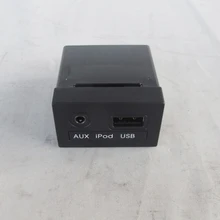 Для подлинного 961201R000RY JACK в сборе AUX& USB для hyundai 2011 2012 2013 Accent Solaris USB Reader iPod AUX порт адаптер в сборе