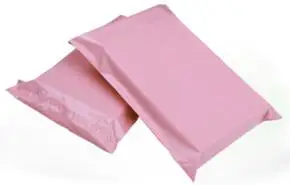 Постоянное высокое качество pe мешок/курьерскую сумку/пользовательские ткань pe сумка - Цвет: Розовый