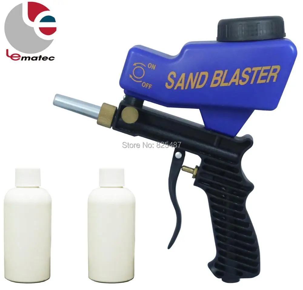 LEMATEC Sand blasting Gun Sandblaster with Two Sand Abrasives sandblasting gun Taiwan Made High Quality portable sandblaster LEMATEC Sand blasting Gun Sandblaster with Two Sand Abrasives sandblasting gun Taiwan Made High Quality portable sandblaster