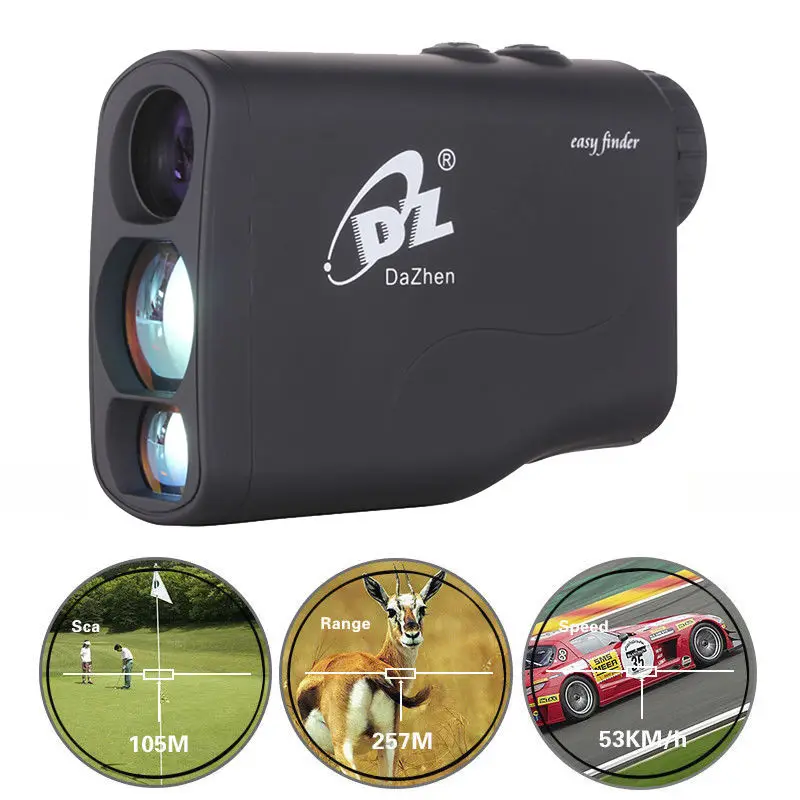 

Dazhen LW600SPI New 600M Laser Rangefinder 6x Waterproof Speed Meter Hunting Distance Measure For Golf Hunting Sports Marine