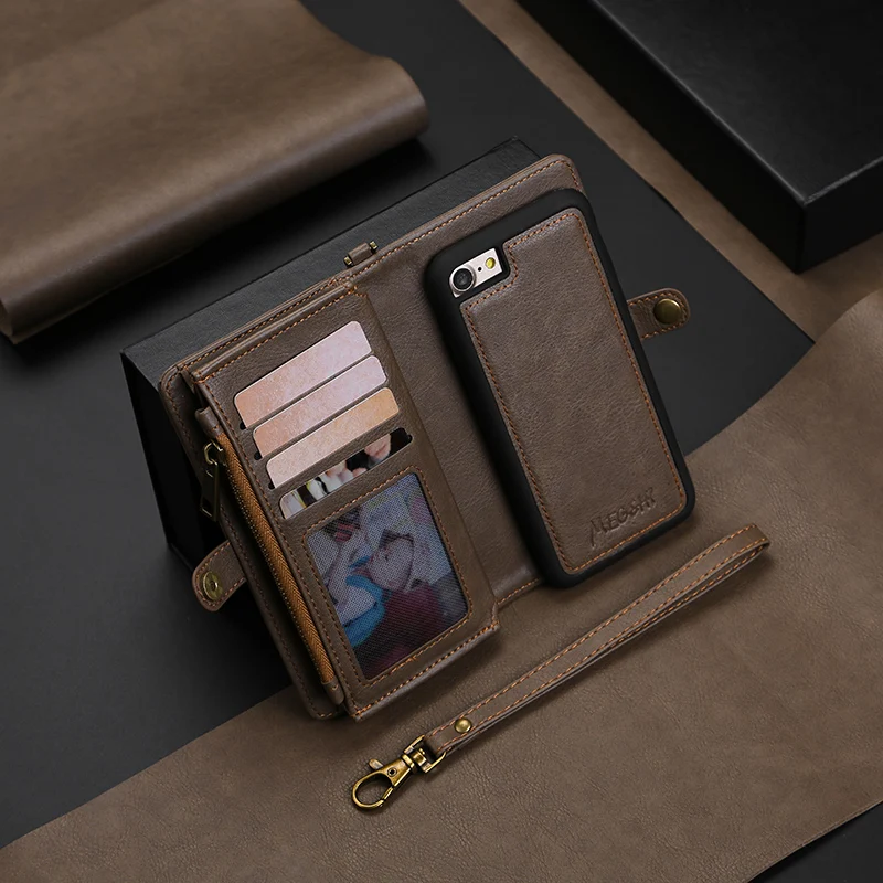 

Magnet Flip Leather Zipper Purse Wallet HandBag Case For Samsung Galaxy S10E S8 S9 S10 Plus Note 10 Plus 9 8 Strap Fundas Coque