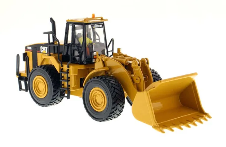 DM 1:50 Cat Caterpillar 980G Wheel Loader Forklift Model 85027 Alloy Collection Model