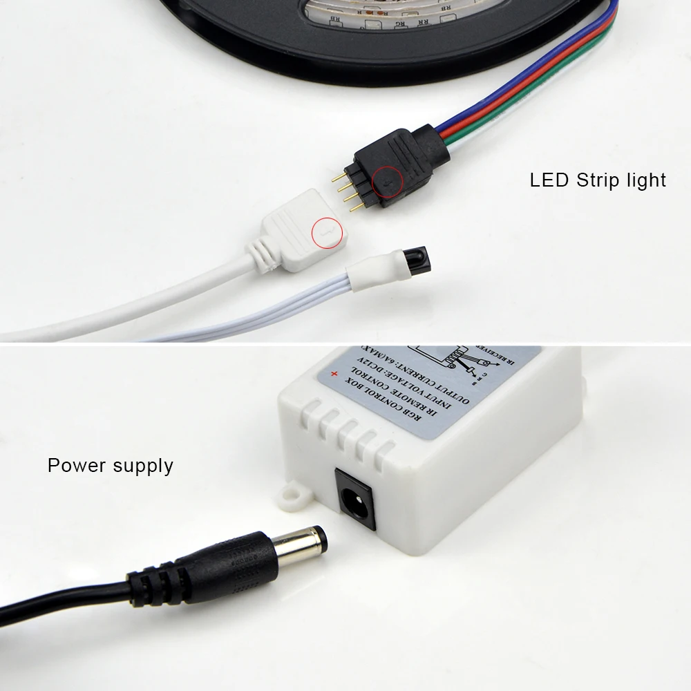Светодиодная лента RGB 1 комплект 5050 2835 3528 5 м 10 гибкая светодиодная 300 светодиодов