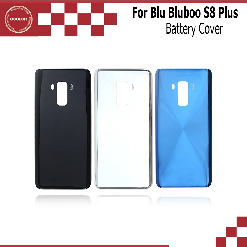 

ocolor For Blu Bluboo S8 Plus Battery Cover Hard Bateria Protective Back Cover Replacement For Blu Bluboo S8 Plus Mobile Phone