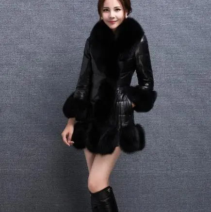 Plus Manteau Outwear 2019 Faux Femme D'hiver Chaud Taille Moelleux Artificielle Femmes Fourrure De La Z132 Veste S6vqT8qd