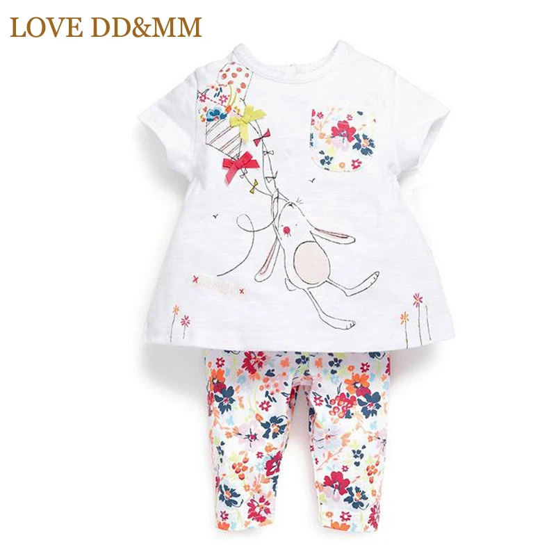 Женский Повседневный костюм LOVE DD & MM футболка с коротким рукавом и брюки