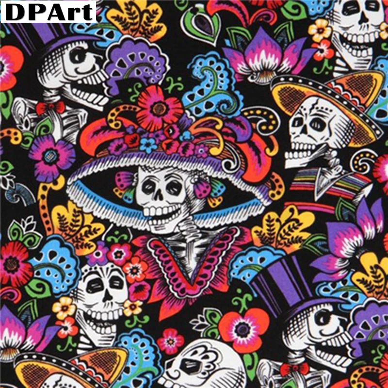

Diamond Painting Full Square/Round Drill Many of Skeleton 5D Daimond Painting Embroidery Cross Stitch Kit Mosaic Rhinestone X020