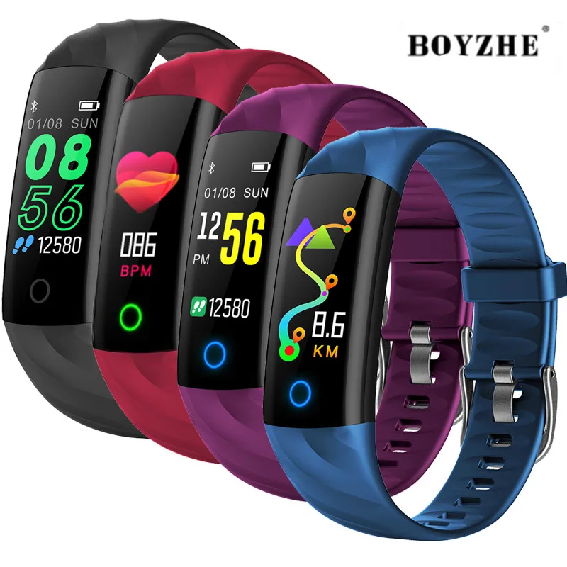 

Smart IP68 BraceletWaterproof Pedometer Heart Rate Blood Oxygen Monitor Fitness Tracker Smart Wristband Multi Sport Smart Band