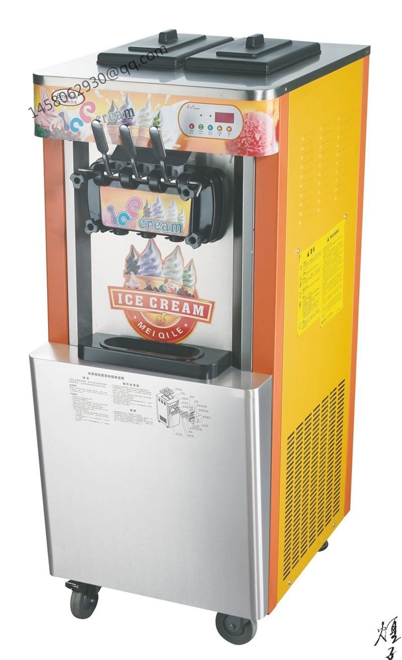 

Swirl Freeze Ice Cream Machine new industrial nexium 3 throats soft ice cream machine