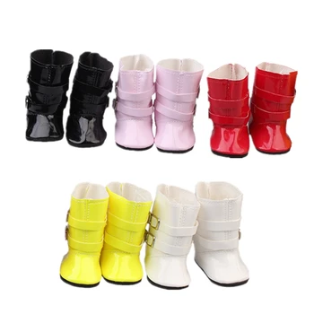 

7.5cm mini doll snow boots boots for 43 cm toy new born doll and 45cm American doll accessories baby for toy doll
