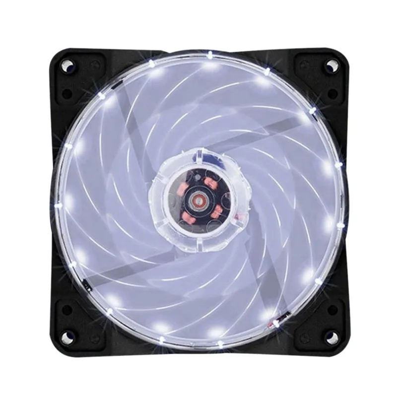 

120mm LED Cooler Fan silent cooling cpu cooler for Water Cooler PC Fan Radiator 12V 3-4pin 1300RPM Computer Case Fan LED
