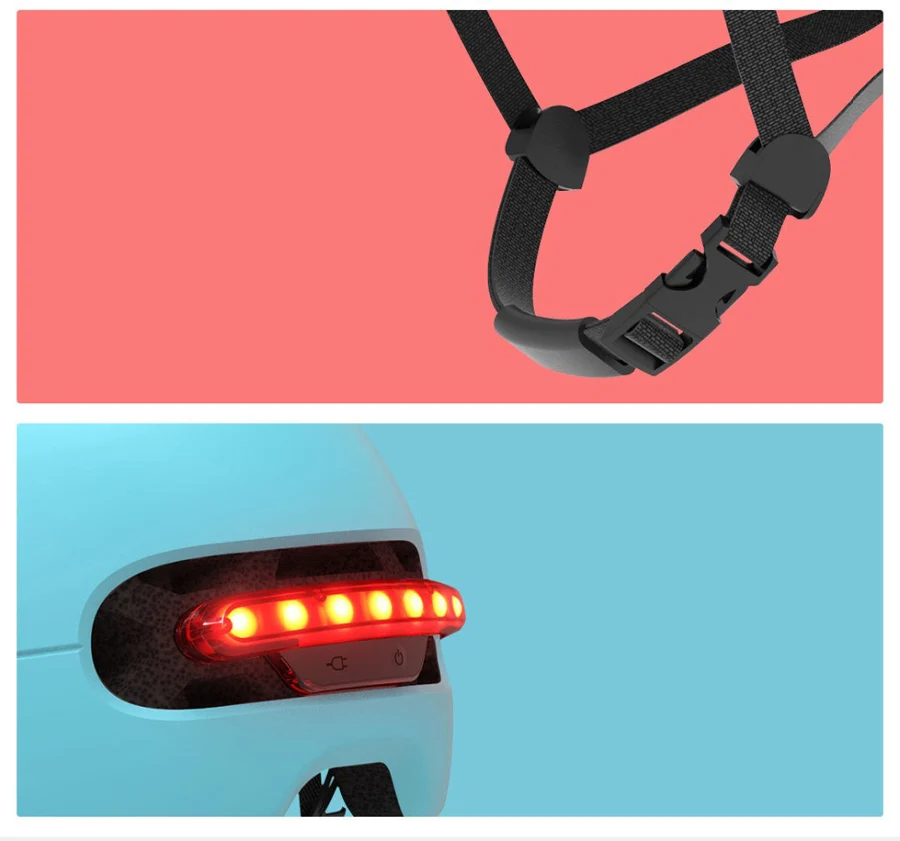 Новейший Xiaomi Smart4u водонепроницаемый велосипедный матовый шлем Smart Flash шлемы задний светильник для езды на горной дороге скутер для мужчин Wome