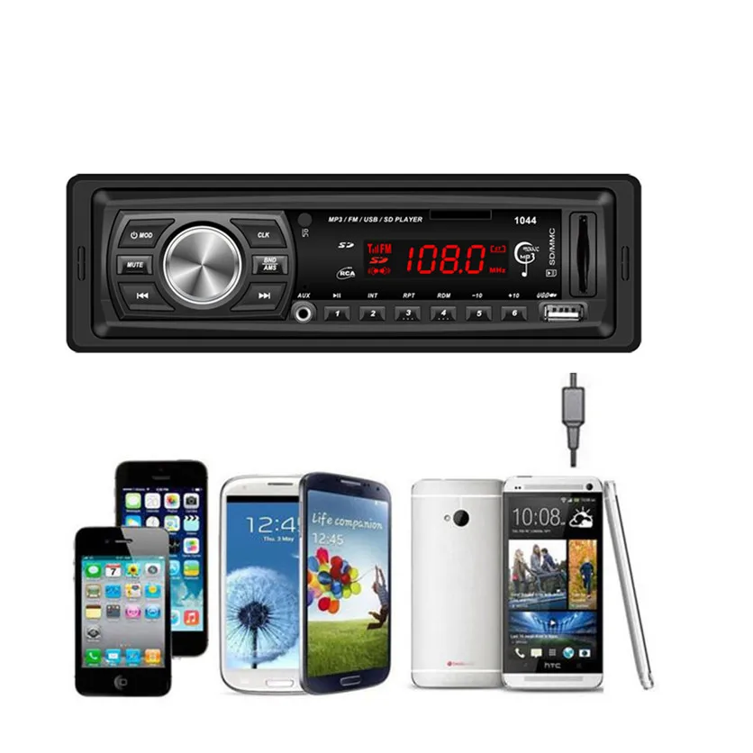 

Top quality Car MP3 Bluetooth In Dash Car Audio Bluetooth Stereo Head Unit MP3/USB/SD/MMC #0518