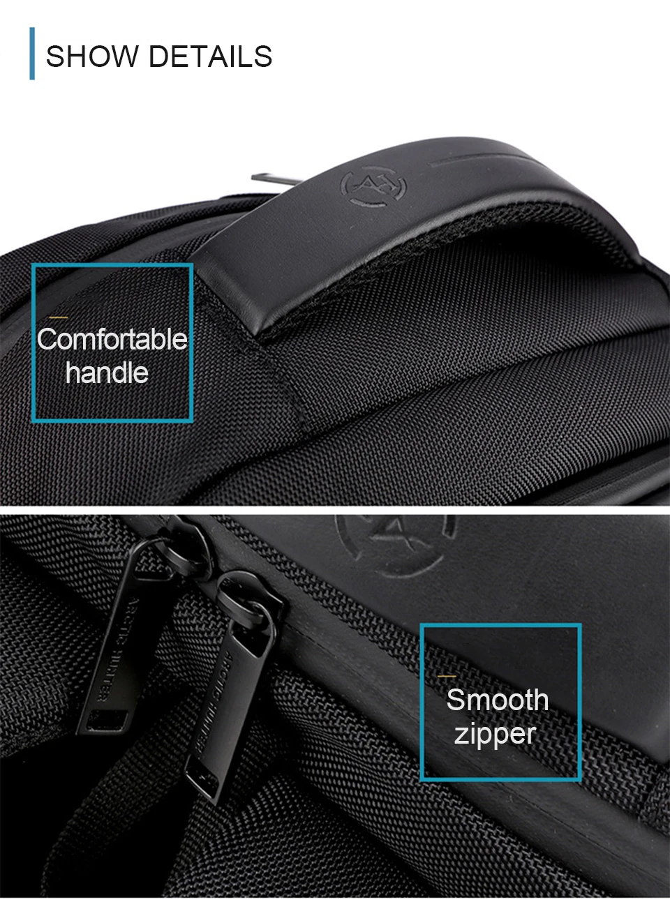 Men Backpack Travel Backpacks 17 Inch Laptop 15.6 Backpacking Notebook Large Capacity Back Pack Waterproof USB Charging Bagpack (12)