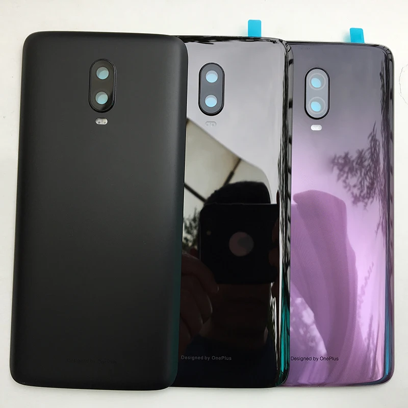 

ZUCZUG New Glass Rear Housing For Oneplus 6T Battery Cover Back Case With Logo