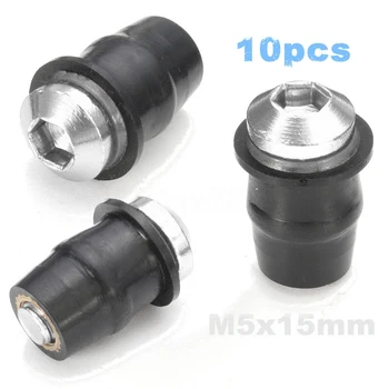 

Motorcycles Windshield Screws Nut 8 Colors 10pcs Fairing Bolts Windscreen