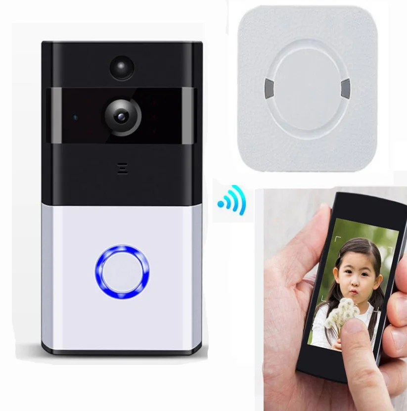 Wireless door camera digital door viewer doorbell wifi wireless