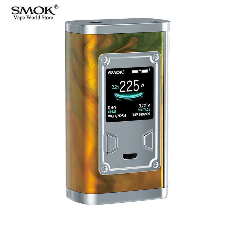 Vape оригинальный SMOK Majesty смоляный бокс мод электронная сигарета испаритель Mech Mod VS
