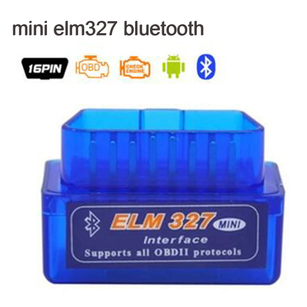 Мини ELM 327, mini 327 bluetooth, elm327 работает на Android Крутящий момент Профессиональный OBD II obd 2 сканер инструмент