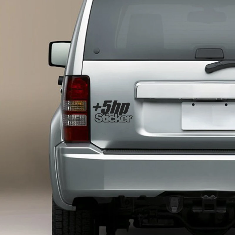 Автомобильный Стайлинг автомобильные чехлы 5 + Hp Hores Power Забавный виниловый стикер