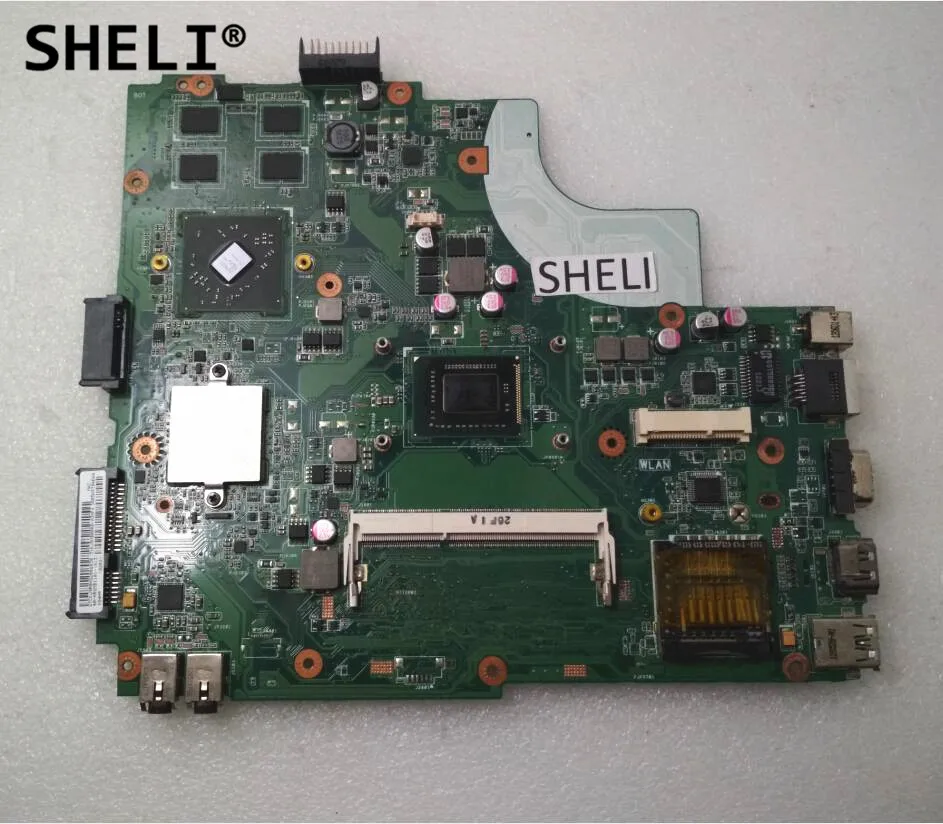 

SHELI For ASUS K84HR K43LY Motherboard with I3-2350 cpu 60-NB2MB1101