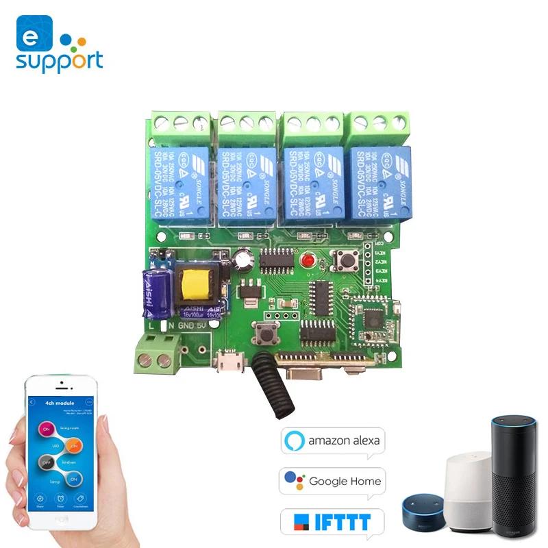 Low Cost Switch-Module Remote-Control Rf-Receive-10a-Relays Wifi Smart Ewelink Wireless DC5V 12V 33047968234