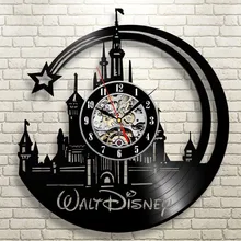 CD Vinyl Record font b Wall b font font b Clock b font Modern Cartoon Design