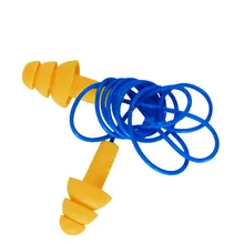 3M340-4002 силиконовые затычки для ушей мягкое шумоподавление Рождественская елка стриплин можно мыть затычки для ушей для плавания наушники для защиты от холодда