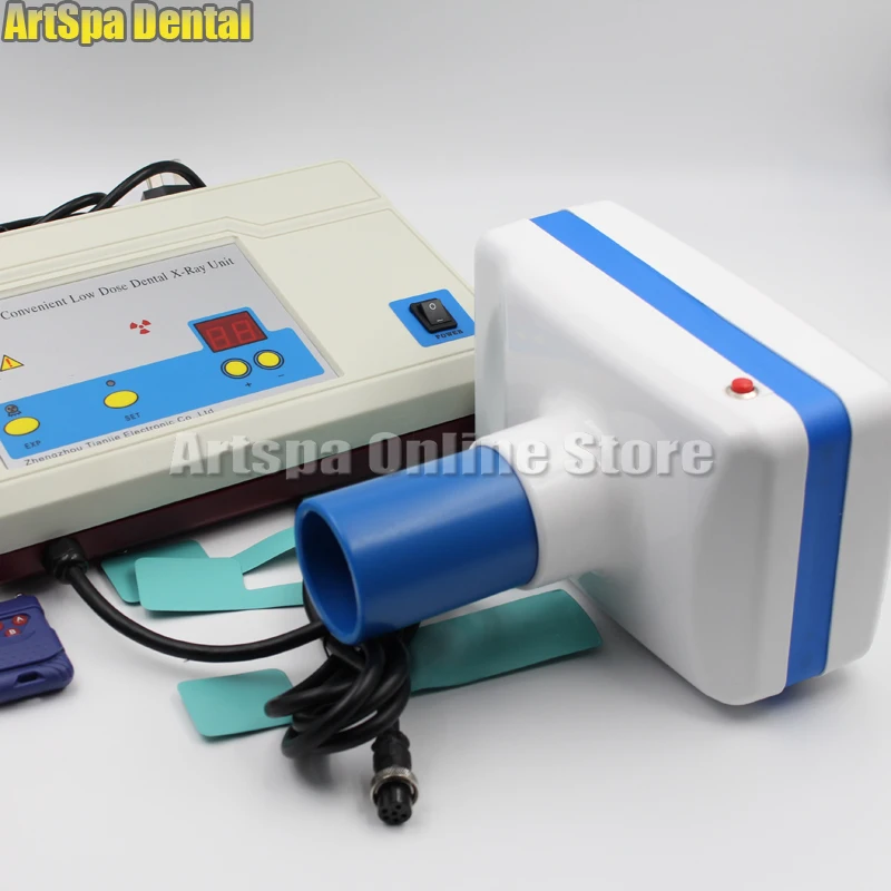  60W Digital Dental Portable Mobile X-Ray Image Unit Machine System Equipment