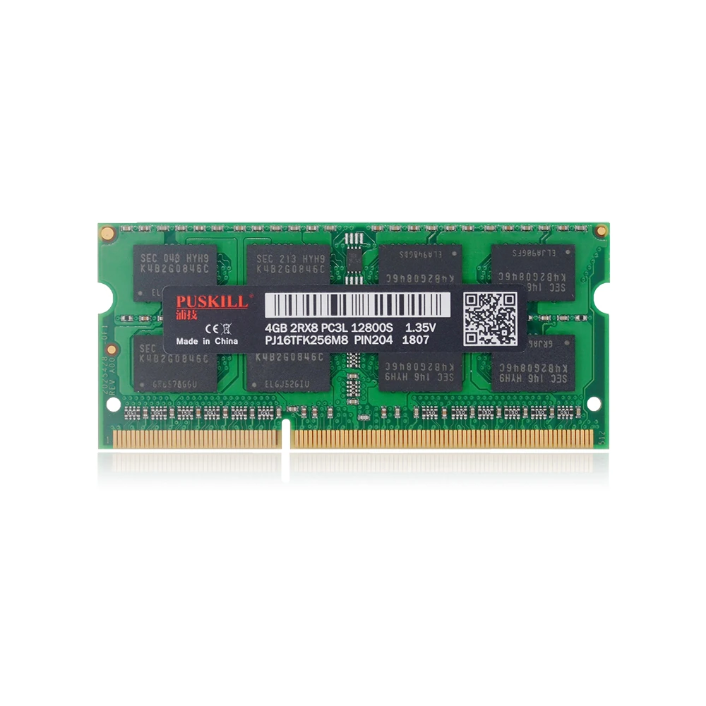 

DDR3 4GB 1333Mhz 1600Mhz SO DIMM Notebook RAM 204Pin Laptop Memory