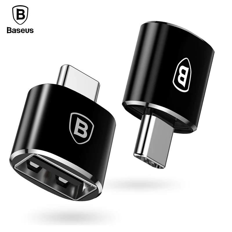 

Baseus Type C Male to USB Female OTG Adapter Type-c OTG Converter Charger Plug Adapter Converter for USB Female to Type-C Male