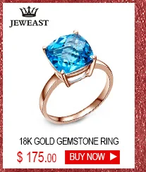 18k Pure Gold Rings Noble Diamond 750Solid Female Exquisite Elegant Precious Fine Jewelry Beautiful Women Ring