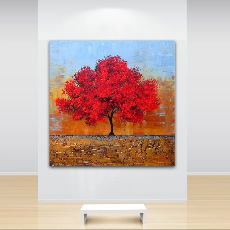 Hand painted oil painting on canvas home decoration High Quality Image