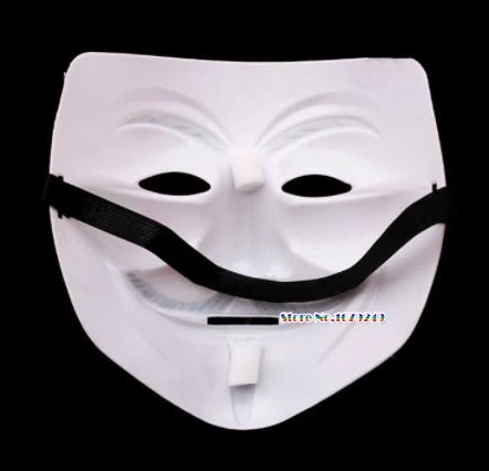 Маска для косплея на Хэллоуин neue v wie vendetta anonym Film Guy Fawkes Vendetta maske косплей 100
