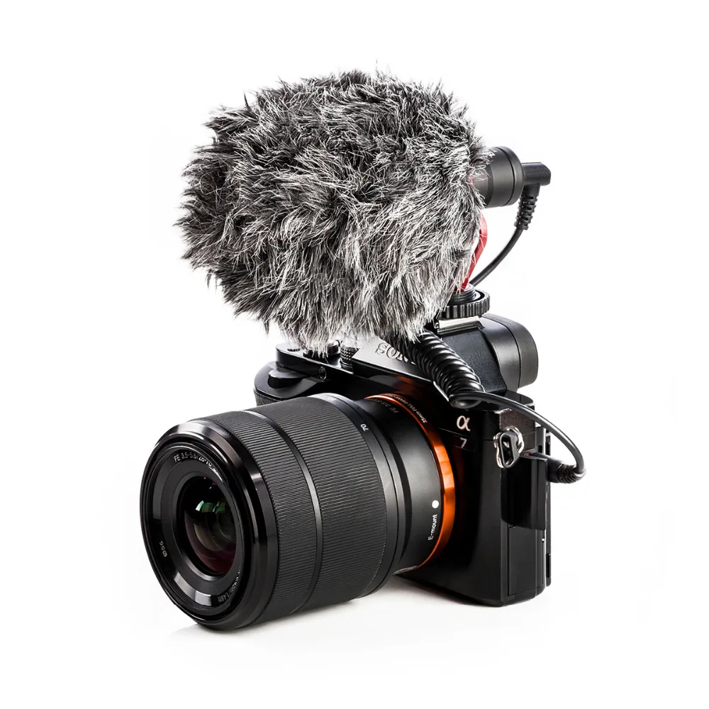 BOYA BY-MM1 micrófono cardioide para Smartphone DJI Osmo Nikon Canon DSLR Youtube Vlogging de cable de audio de 3,5 MM - 3